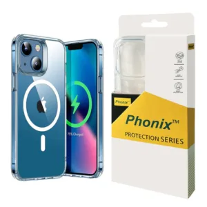 Phonix Case For iPhone 16e Clear Rock Shockproof Case Compatible With MagSafe