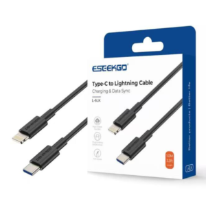 Type-C to Lightning Charging & Data Sync Cable – 1M Fast Charger (L-6LK)