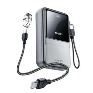 Yesido Power Bank 10000mah Dual USB-A22.5+USB-C 20W Output