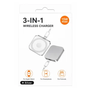 3 in 1 Wireless 15w Charger